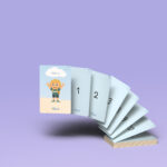 Räkna, kortlek som gör det enkelt att börja räkna